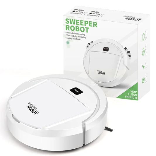 LuxeAura Robot Vacuum Cleaner: Intelligent Wet & Dry Sweeper